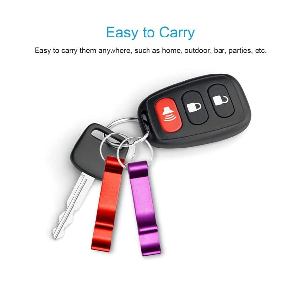 Metal Bottle Opener Keychain