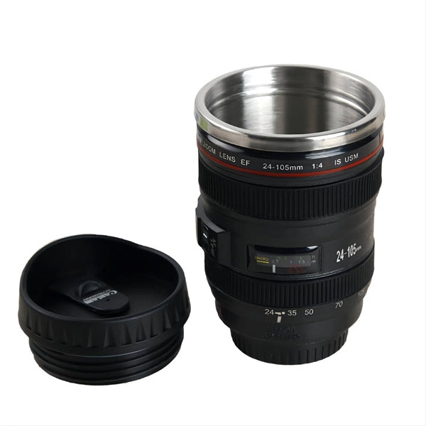 Lens Coffee Mug With Lid