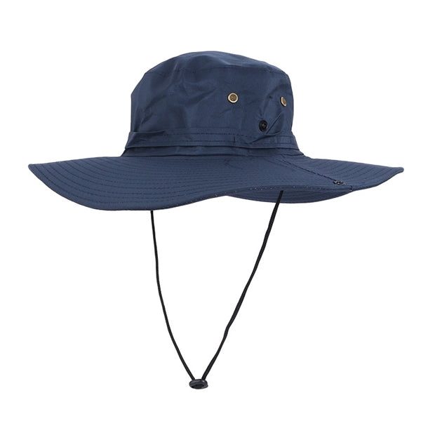 Outdoor Waterproof Sun Protection Boonie Hat with Chin Cord