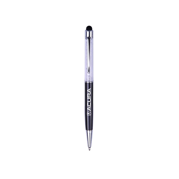 Gem Stone Ballpoint Pen With Stylus