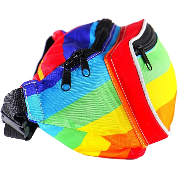 Rainbow Fanny Pack Cute Pride Waist neon packBag