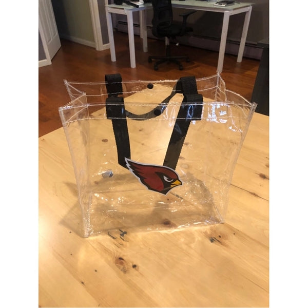 PVC Clear Stadium Tote Bag