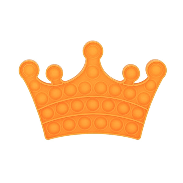 Crown Push Pop Bubble Fidget Toys