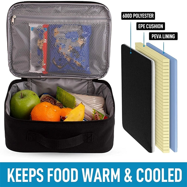 Insulated Lunch Bag To Keep Food Fresh