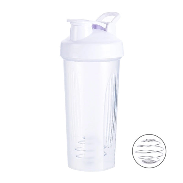 Plastic Mix and Shake Sports Water Bottle with Handle