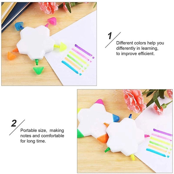 Creative Star 5-in-1 Color Highlighter