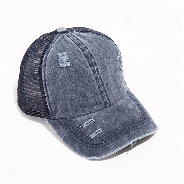 Criss Cross Ponytail Baseball Caps