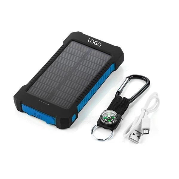 10000 mAh Solar Energy Power Bank