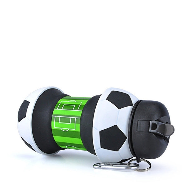 18 oz Collapsible Leak-Proof Sport Silicone Water Bottle