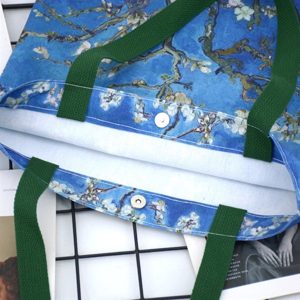 Bottomless & Sideless Polyester Cotton Shopping Bag