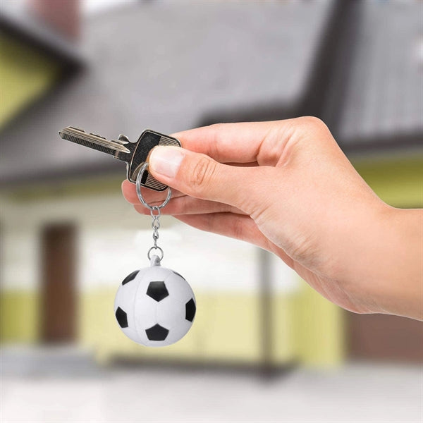 Soccer Keychains Stress Ball for School Carnival Reward