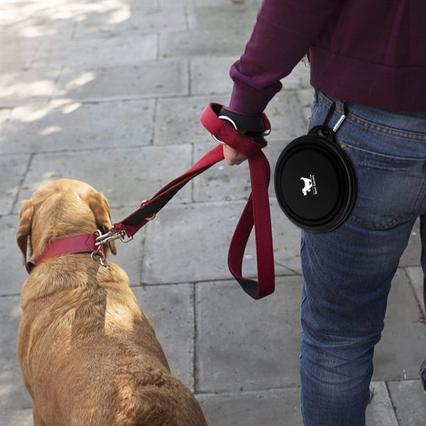 Collapsible Dog Bowl, Foldable Expandable Cup Dish for Pet