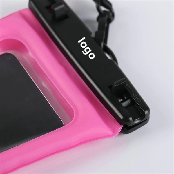 Waterproof Cellphone Pouch With Armband & Lanyard