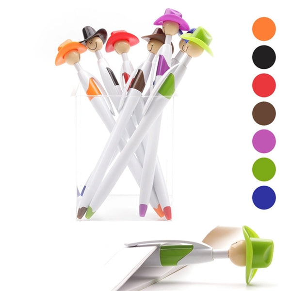 Cowboy hat advertising pen
