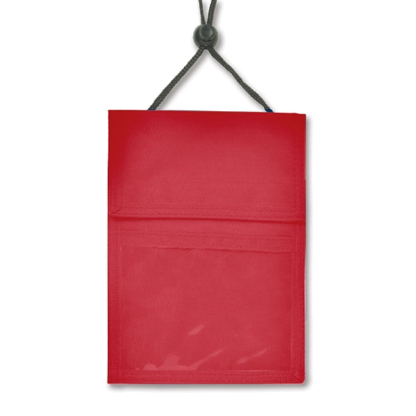 5.50" W x 7.00" H - 3-Pocket Credential Wallet (Blank)
