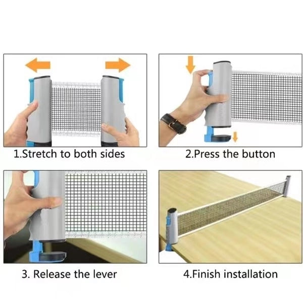 Retractable Table Tennis Set