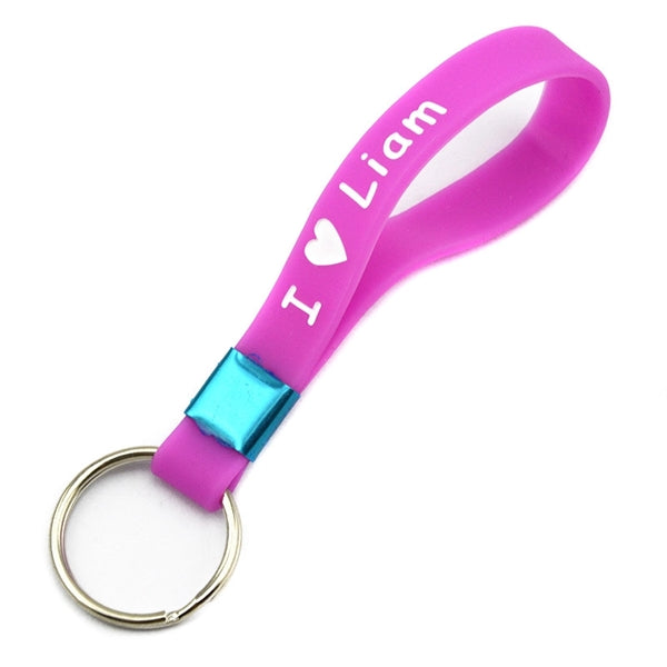 Silicone Wristband Keychain