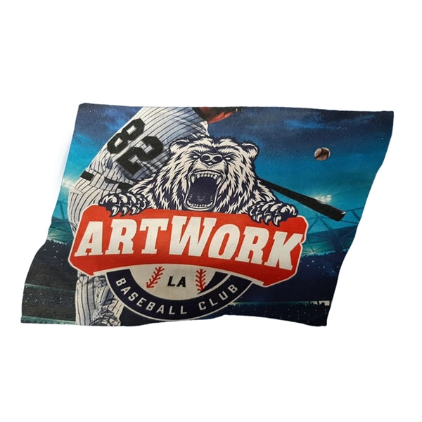 Sports Rally Towel w/ Full Bleed Custom Sublimation
