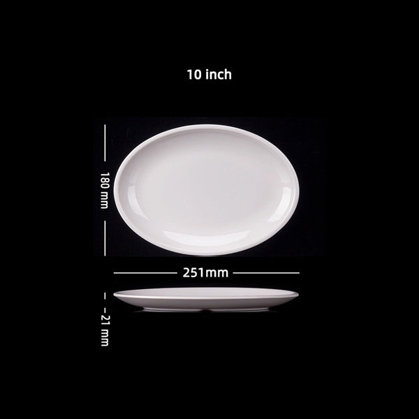 10 inch Oval Serving Platters Plates