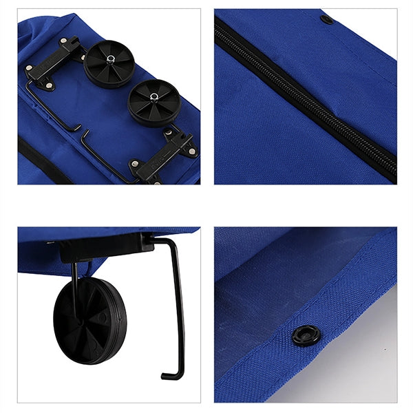 Foldable Shopping Bag with Wheels