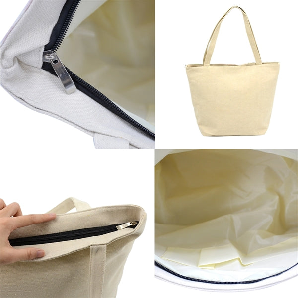 Heat Transfer Single Shoulder Beach Bag