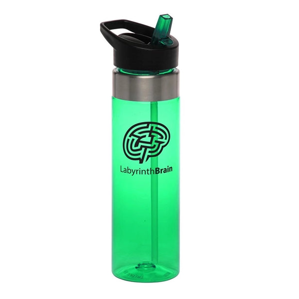24 oz. Titan Tritan Plastic Water Bottle (1 Color Imprint)