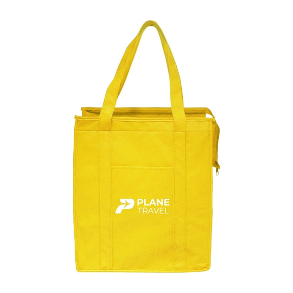 Stay Cool Non-Woven Insulated Tote Bag (1 Color Imprint)