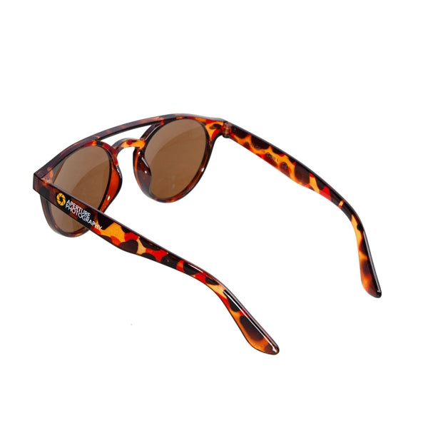 Aurora Round Sunglasses (2 Color Imprint)
