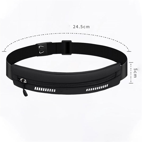 Invisible Nylon Sports Waist Bag