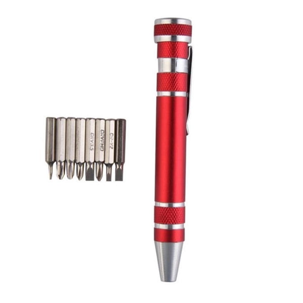 8-In-1 Aluminum Multi-Tool Kit