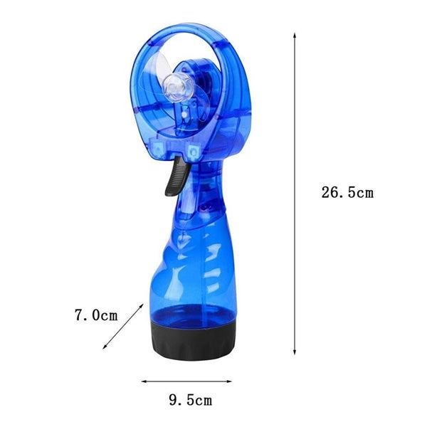Handheld Battery Powered Water Misting Fan