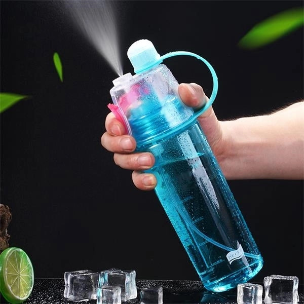 Sport Mist Spray Water Bottle