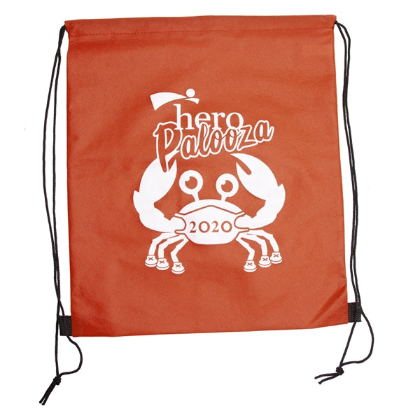 Wanderlust Non-Woven Drawstring Backpack (1 Color Imprint)