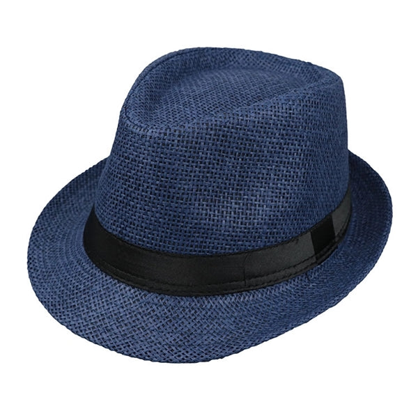 British style outdoor beach straw hat