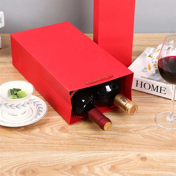Single Wine Bottle Bag