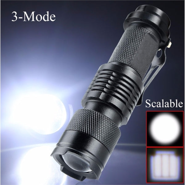 LED Torch Adjustable Flashlight