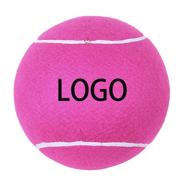 9.5" Inflatable Giant Tennis Balls Pet Chew Toy