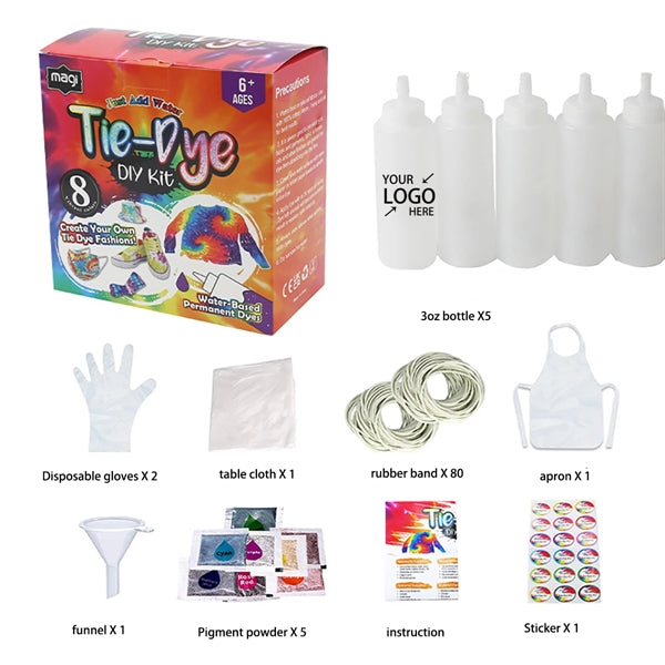 Diy Tie Dye Kit(5 Colors)