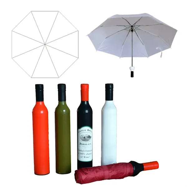 Wine Bottle Umbrella