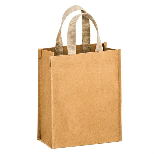Washable Kraft Paper Grocery Tote Bag