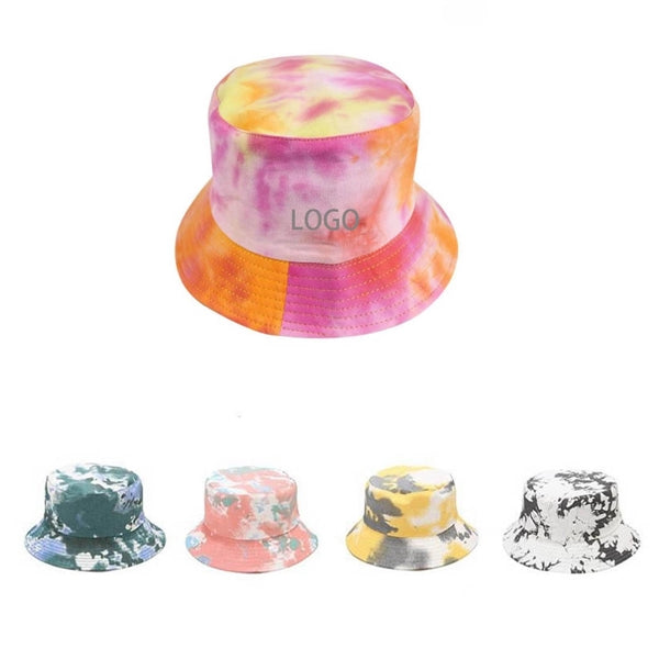 Rainbow Print Bucket Hat