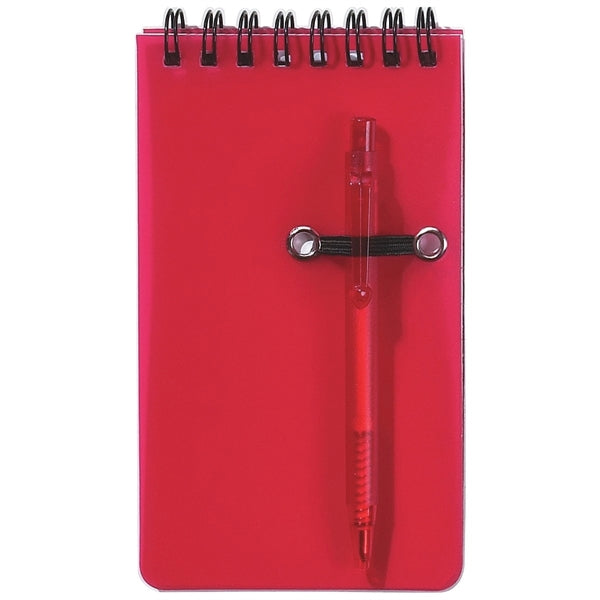 Pocket Spiral Jotter&Pen 3 x 5.5 inches