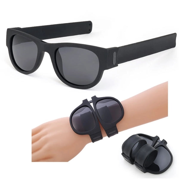 UV Protective Sun Glasses with Slap Circle Bracelet
