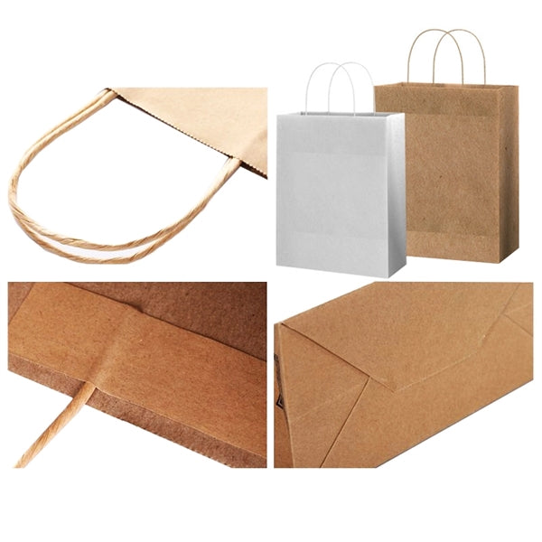 Kraft Paper Brown Shopping Bag
