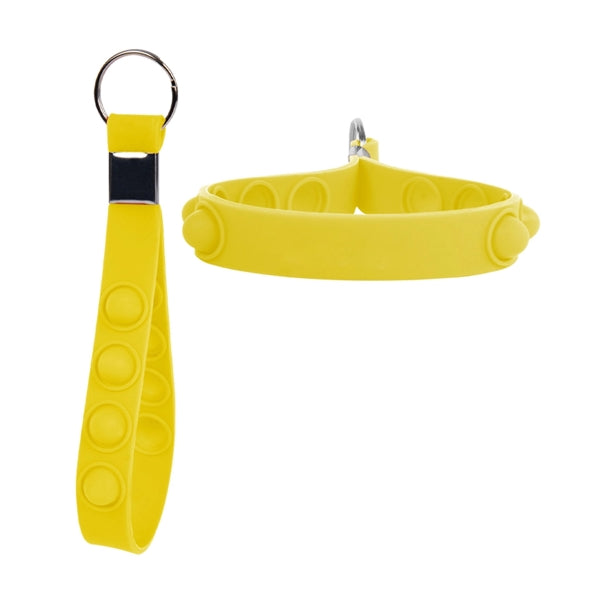 Push Pop Stress Reliever Keychain