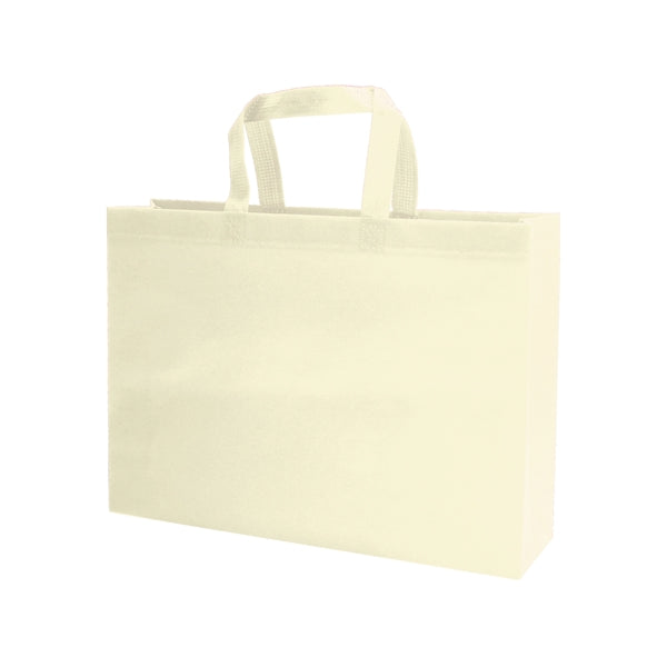 Heat Sealed Non-Woven Shopping Tote Bag(16''X12''X4'')