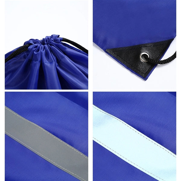 Reflective Drawstring Backpack