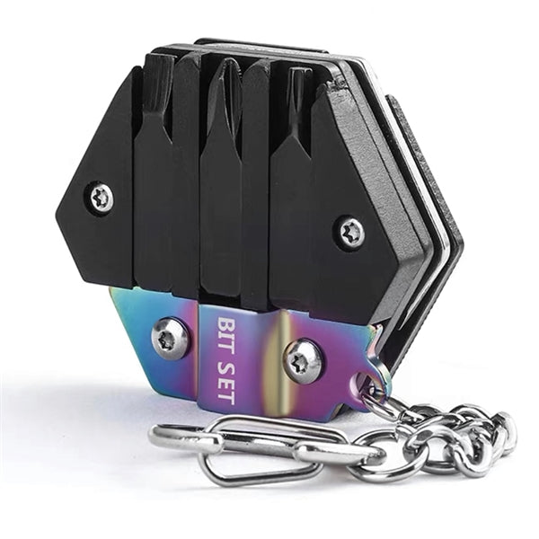 Multitool Folding Mini EDC Knife Card Keychain