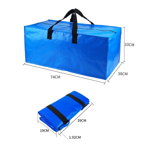 Large Moving Bags with Zippers And Carrying Handles