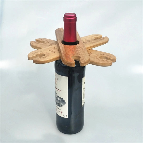 Wooden Wine Glass Holder